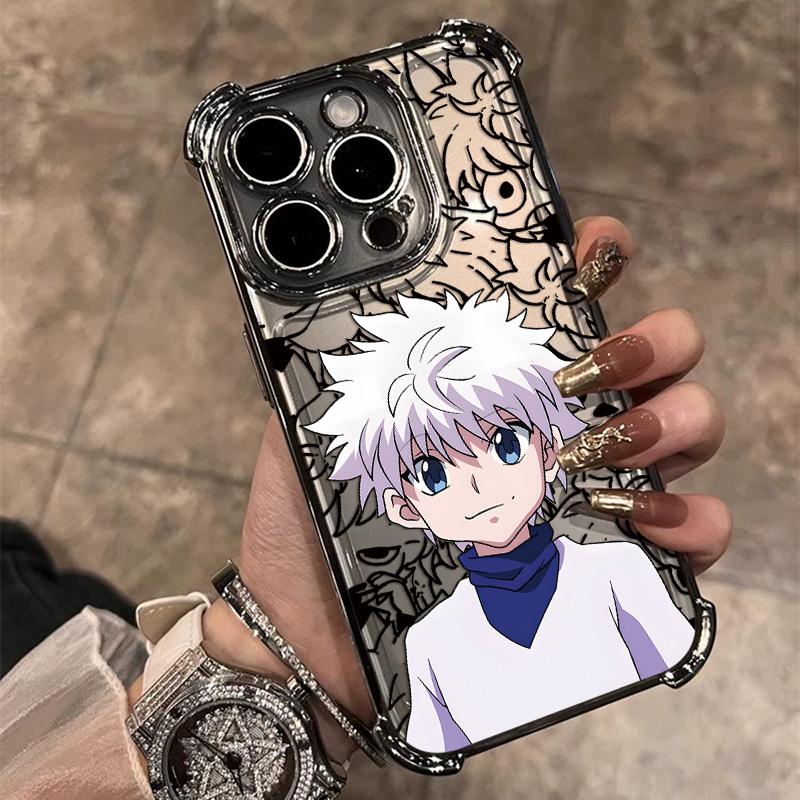 Чехол для телефона Аниме Hunter X Hunter Для iPhone 17 17e 16e 16 15 14 13 12 11 Pro Max X XR XSMax 7 8 Mini Air Plus Противоударный Airbag
