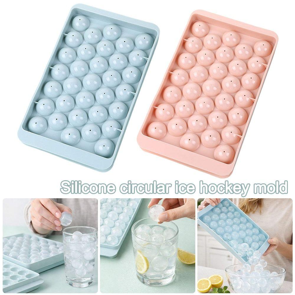 Easy-to-demold Ice Cube Molds Ice Ball Box Silicone Ice Maker New Freezer Ice Cube Trays