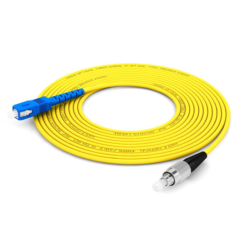 HAILE SC-FC Single-Mode Simplex Fiber Optic Patch Cable