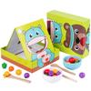 Parent-child Play House Simulation Feeding Game Children's Early Education Fine Action Learning Chopsticks Exercise Toy