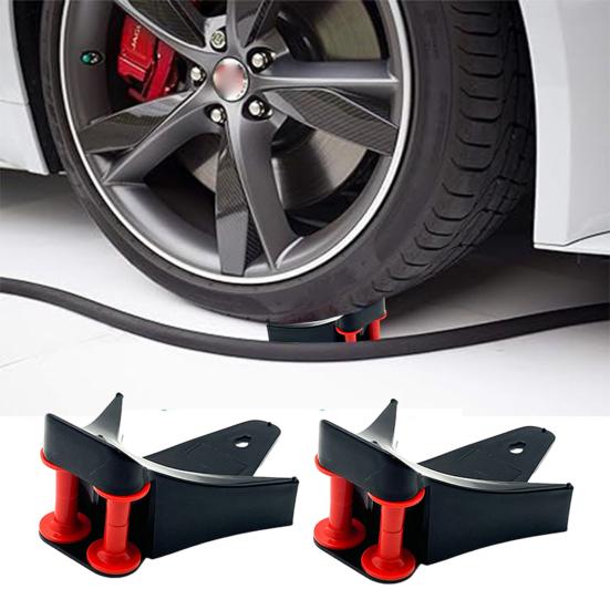 Портативный клин для шин с вращающимися на 360 градусов двойными колоннами для мойки автомобилей водой