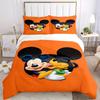 3pcs set Mickey Mouse, Friendship, Adventure print bedding quilt cover, soft and comfortable quilt cover suitable for bedroom and guest room38
