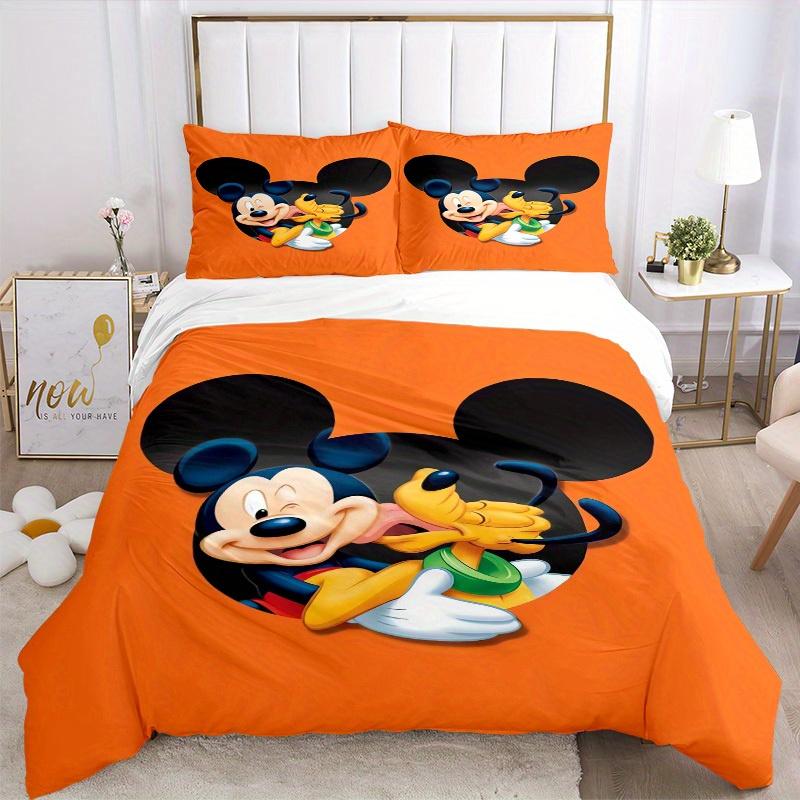 3pcs set Mickey Mouse, Friendship, Adventure print bedding quilt cover, soft and comfortable quilt cover suitable for bedroom and guest room38