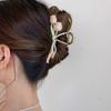 Новые женские металлические коготь для волос, элегантные заколки для волос с золотыми цветами, заколка-краб, повязка на голову, зажим для хвоста, головные уборы, аксессуары для волос, тиара