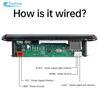DC 5V 12V Car MP3 WMA/WAV/APE Decoder Board Audio MP3 Player USB TF FM Radio Module Wireless Bluetooth 5.0 For Car