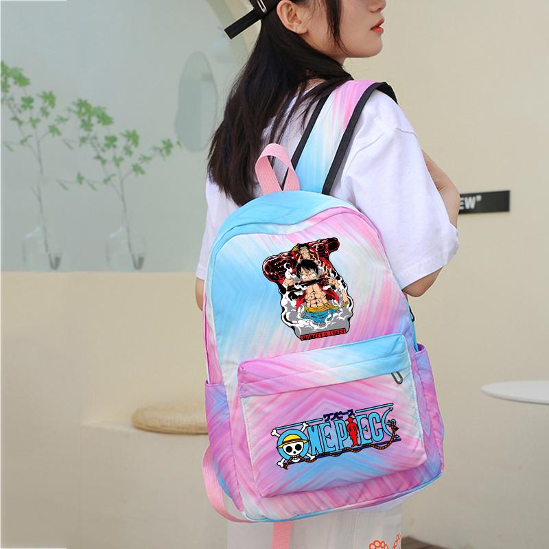 3 шт./компл. аниме цельный рюкзак с ланч-боксом пенал для школьников рюкзак для мальчиков и девочек мужчин и женщин дорожная сумка Mochila Rucksak