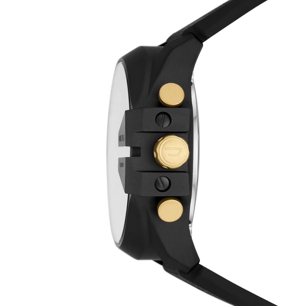 Часы Diesel Mega Chief аналоговые цифровые силиконовые DZ4552 один размер черный и