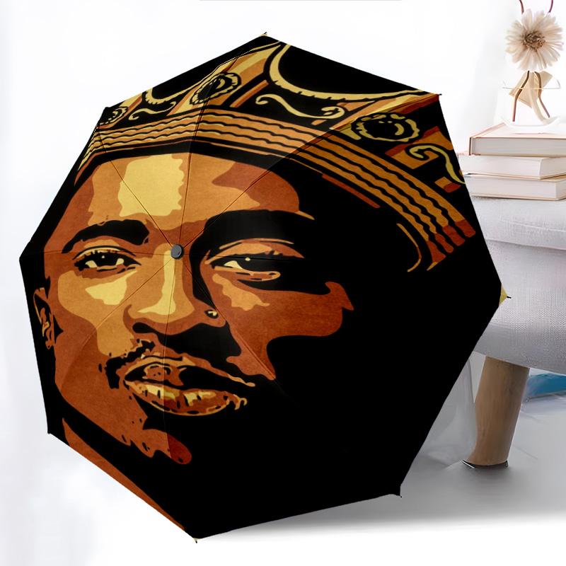 Legacy Ghetto King Складной зонт прочный Зонт Зонт от солнца travel печать