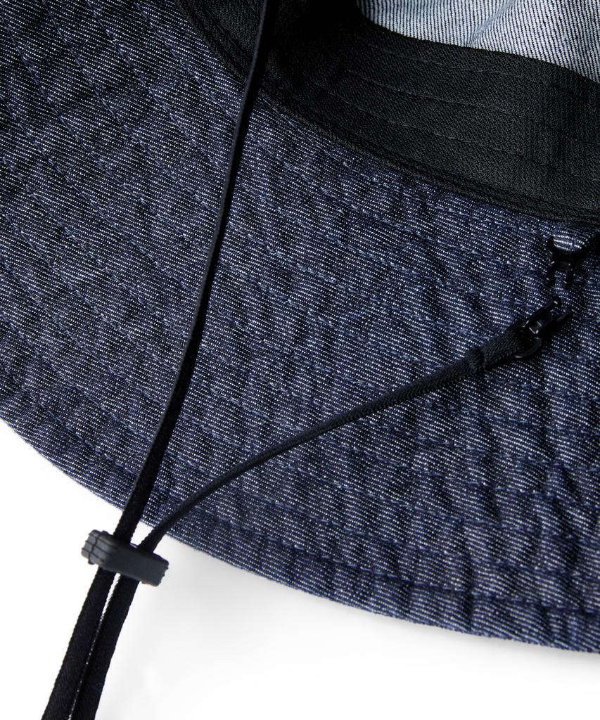 Hellinogseuweeo Field Denim Bucket Hat_Navy