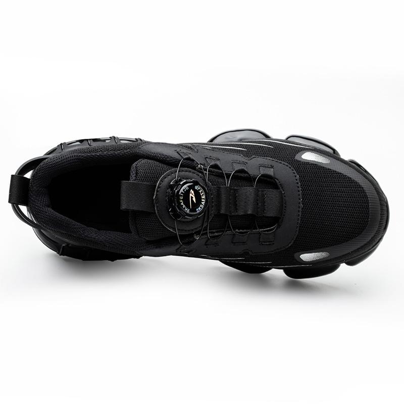 BIGTREE Неразрушимые мужские рабочие ботинки со стальным носком, устойчивые к проколам, безопасные удобные кроссовки, мужские защитные ботинки