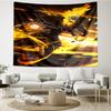 Rider On Fire Tapestry, Unique Design Tapestry, Wall Decor for Bedroom,Livingroom, Playroom,Heartwarming Fan Holiday Gifts