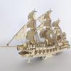 Сделай сам Деревянный Пазл Корабль: Летучий голландец 3D Модель ручной работы Идеальный выбор подарка на дни рождения, Хэллоуин и Рождество