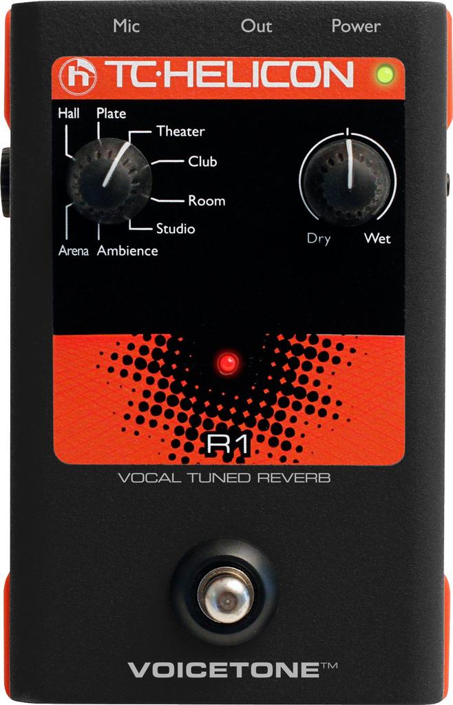 Педаль вокальной реверберации TC HELICON VOICETONE R1 []