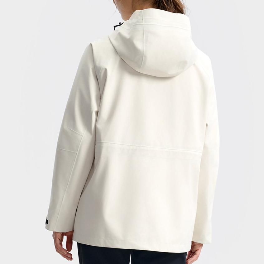 FILA Fitness 3 In 1 Two Piece Set Waistline Removable Waterproof Windbreaker Women outerwear Steam-White A51W641701FIV