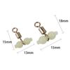 3-way Fishing Accessories Connector Luminous Sea 20pcs/bag Fishing Tackle Rolling Swivels Fishing