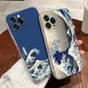 Большая волна Кацусика Хокусай Чехол Для Apple iPhone 17 16 15 14 13 12 11 Pro Max 16 Plus 16E 17Air 17Pro Чехол для телефона Funda