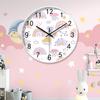14-дюймовые 35 см забавные часы с цифрами для раннего обучения, бесшумные настенные часы, украшение для дома, гостиной, детской комнаты