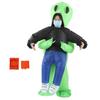Inflatable Alien Rider Costumes Innovative Fun Waterproof Alien Carry People Costume for Cosplay