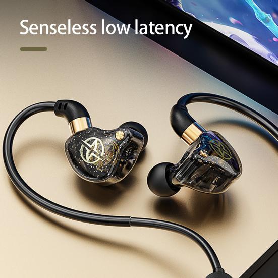 Беспроводная гарнитура Bluetooth-совместимая 5 Интеллектуальное шумоподавление Декодирование звука Тяжелые басы Стерео объемный звук 11 мм