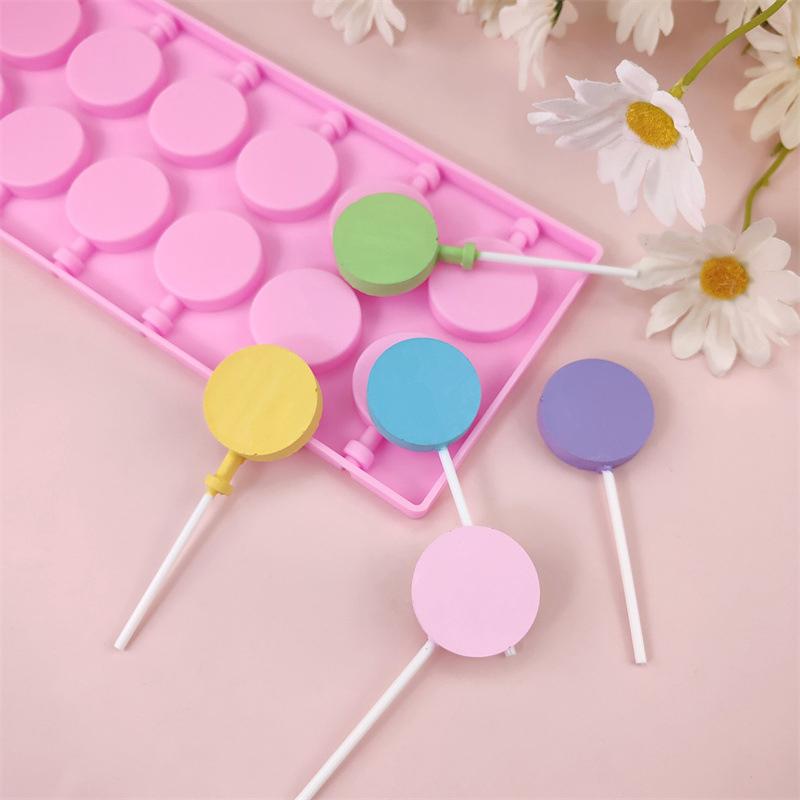 1 упаковка силиконовых форм для леденцов, форма для шоколадного печенья и конфет