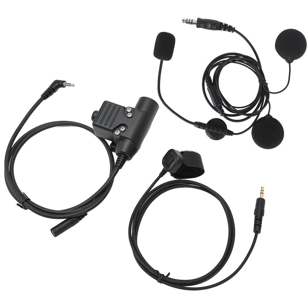 PTT Адаптер Микрофонный Набор Адаптер для Наушников Push to Talk для Рации Xiaomi Мотоциклов Снегоходов