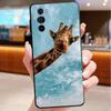 Phone Case For Motorola Edge 60 50 40 Pro 60 50 40 30 Ultra Neo Fusion Moto G Stylus G giraffe Animal