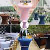 Height Stretch Round Tablecloth Cocktail Table Cover Spandex Table Cloth Bar Hotel Party Wedding Elastic TableCloth Decor