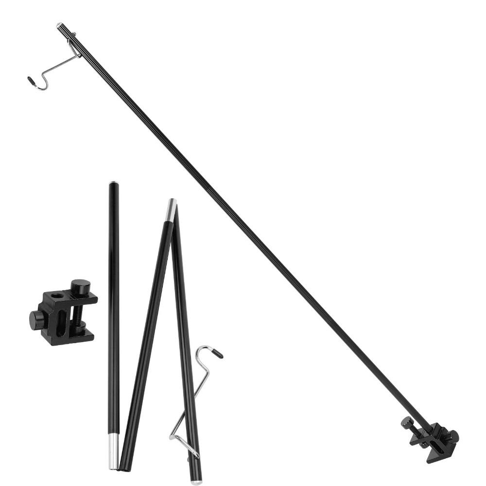 Складная стойка для света Трехсекционный кронштейн для лампы Прочная складная стойка для света Барбекю