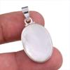 Natural Mother Of Pearl Gemstone Handmade 925 Solid Silver Pendant 1.50'' H0Q60