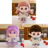 Cute 25cm Dress Up Cotton Dolls Plush Toy Stuffed Doll Kids Gift Decoration