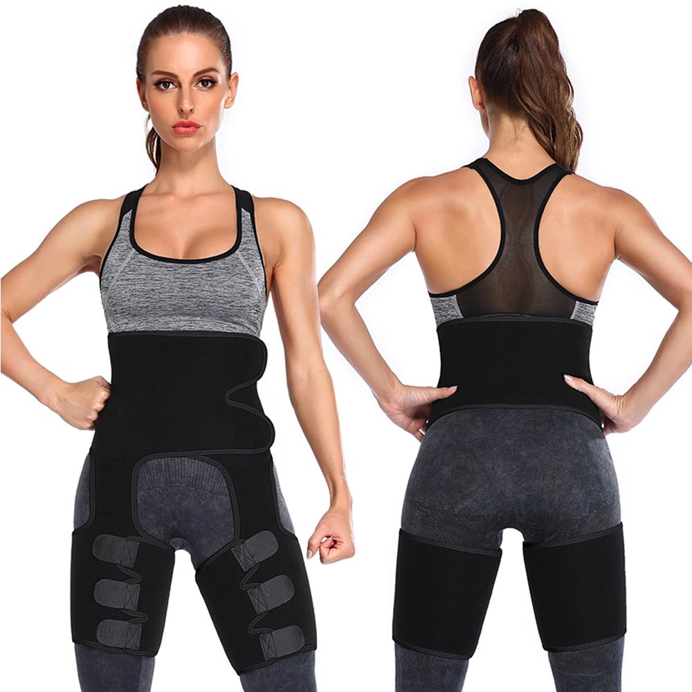 Waist Trainer для женщин3 в 1 Waist Thigh Trimmer и Weight Loss для WorkoutBody Shaper Weight Loss Butt Lifter Waist Trainer