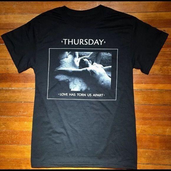 Thursday Band Black T-Shirt Cotton Unisex S-5XL For Men Women RD09 Unisex T-Shirt