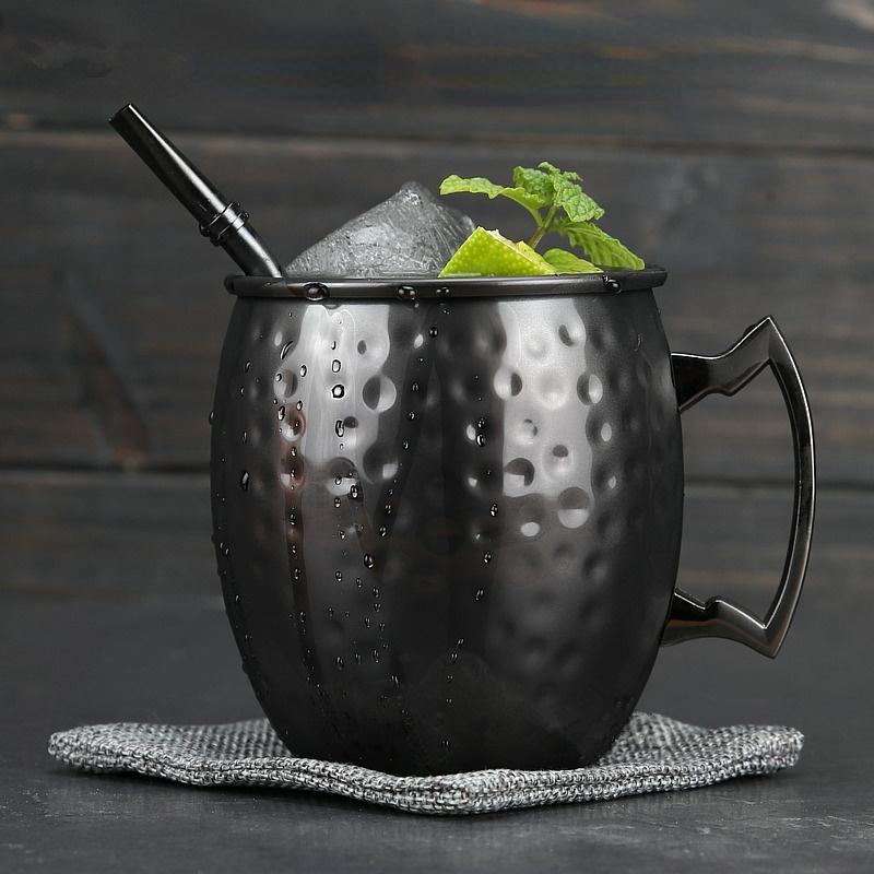1 шт 530 мл кружка Moscow Mule из нержавеющей стали для кухни, бара, кружка для пива, кофейная кружка, посуда для напитков