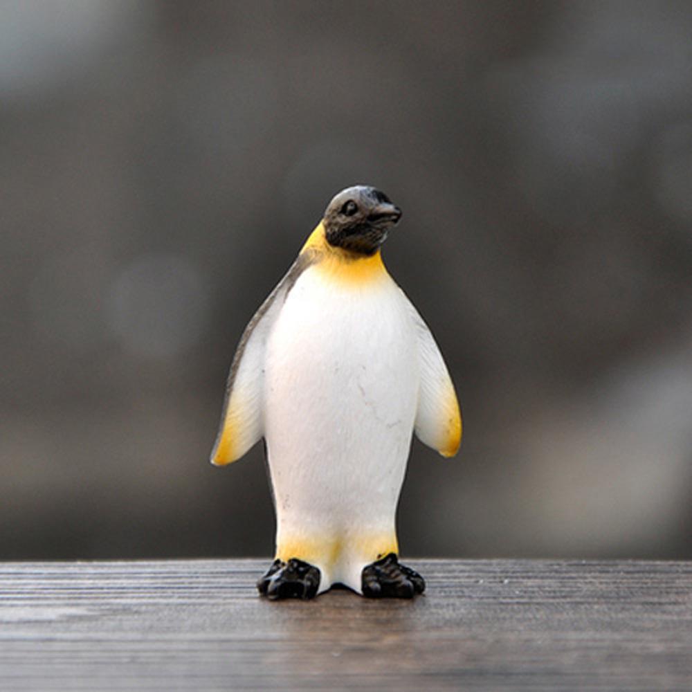 Смола маленькая модель пингвина айсберг тюлень зимняя фигурка миниатюрный микропейзаж украшение для сада фей
