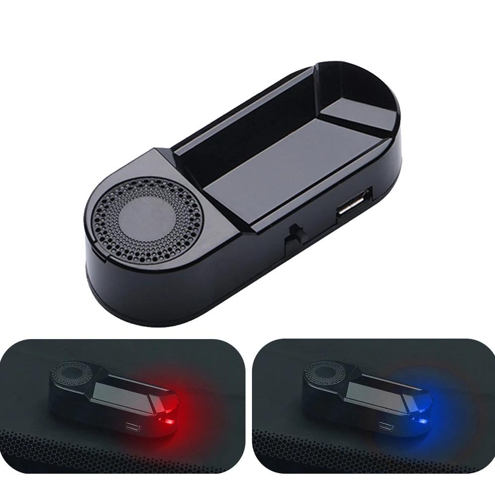 Car Security Light Strobe Signal Security System Simulated Anti-Theft Caution LampTail Light Solar LED Flashing Decorative Light