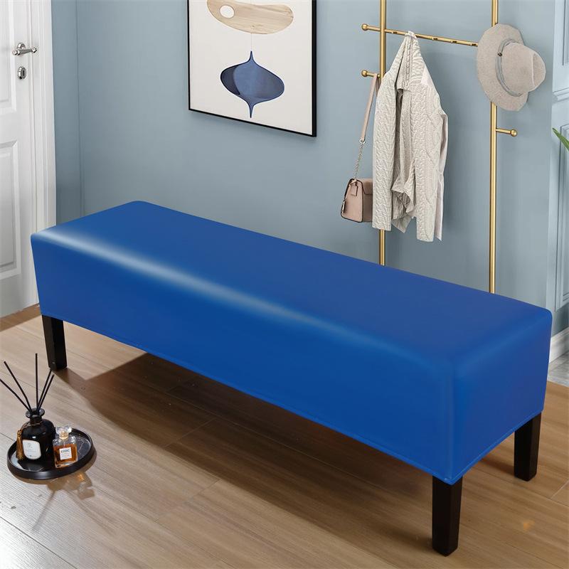 ПУ Чехол для скамьи Стрейч Всевключающий Чехол для табурета Водонепроницаемый Чехол для сиденья пианино Накидка Гостиная Моющийся Защитник для скамьи