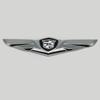 1 шт. Новая наклейка в форме крыла из цинкового сплава для Cadillac Escalade CTS ATS SRX Deville BLS XT4 XT5 XT6 STS XTS SLR XLR CT4 CT5 CT6
