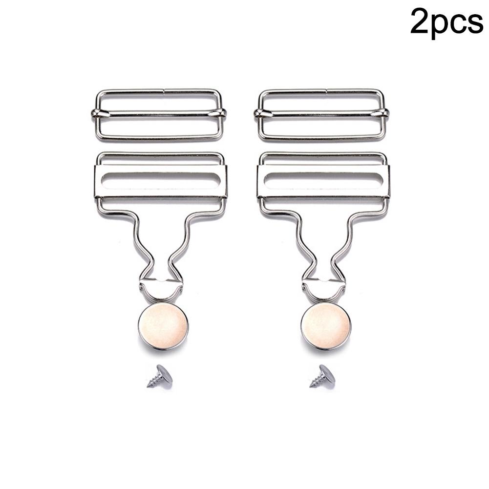 Jackets Dungaree Clip Jeans Buttons 6pcs/set Adjustable