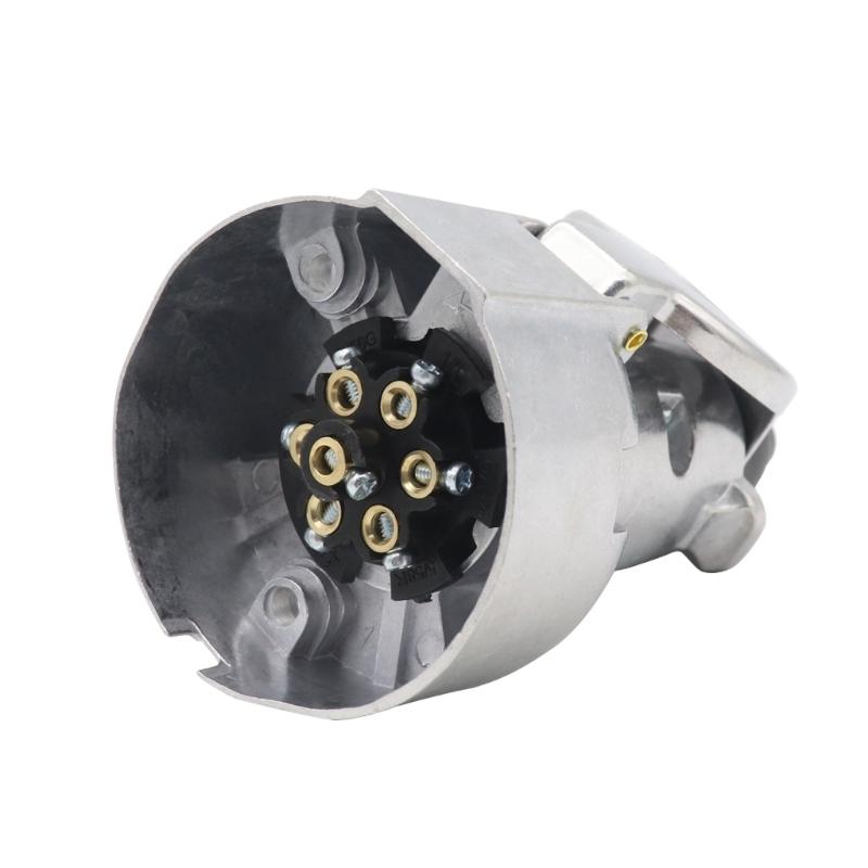 7-контактный адаптер прицепа 7-контактный разъем прицепа Разъем прицепа 7-контактный адаптер разъема прицепа