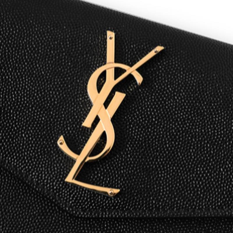 Клатч-конверт Saint Laurent Cassandra Monogram Uptown Gold 565739 1gf0j