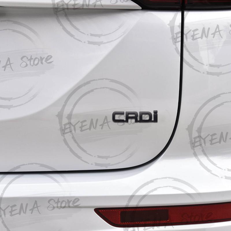 WCUJ6 CRDi Металлические наклейки-шильдики с логотипом Для Kia Sorento Carens Carnival Sportage Hyundai Tucson Kona