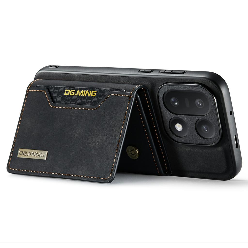DG.MING Серия M2 для OnePlus 15 5G Трехстворчатый кошелек-чехол из ПУ-кожи с отделениями для карт