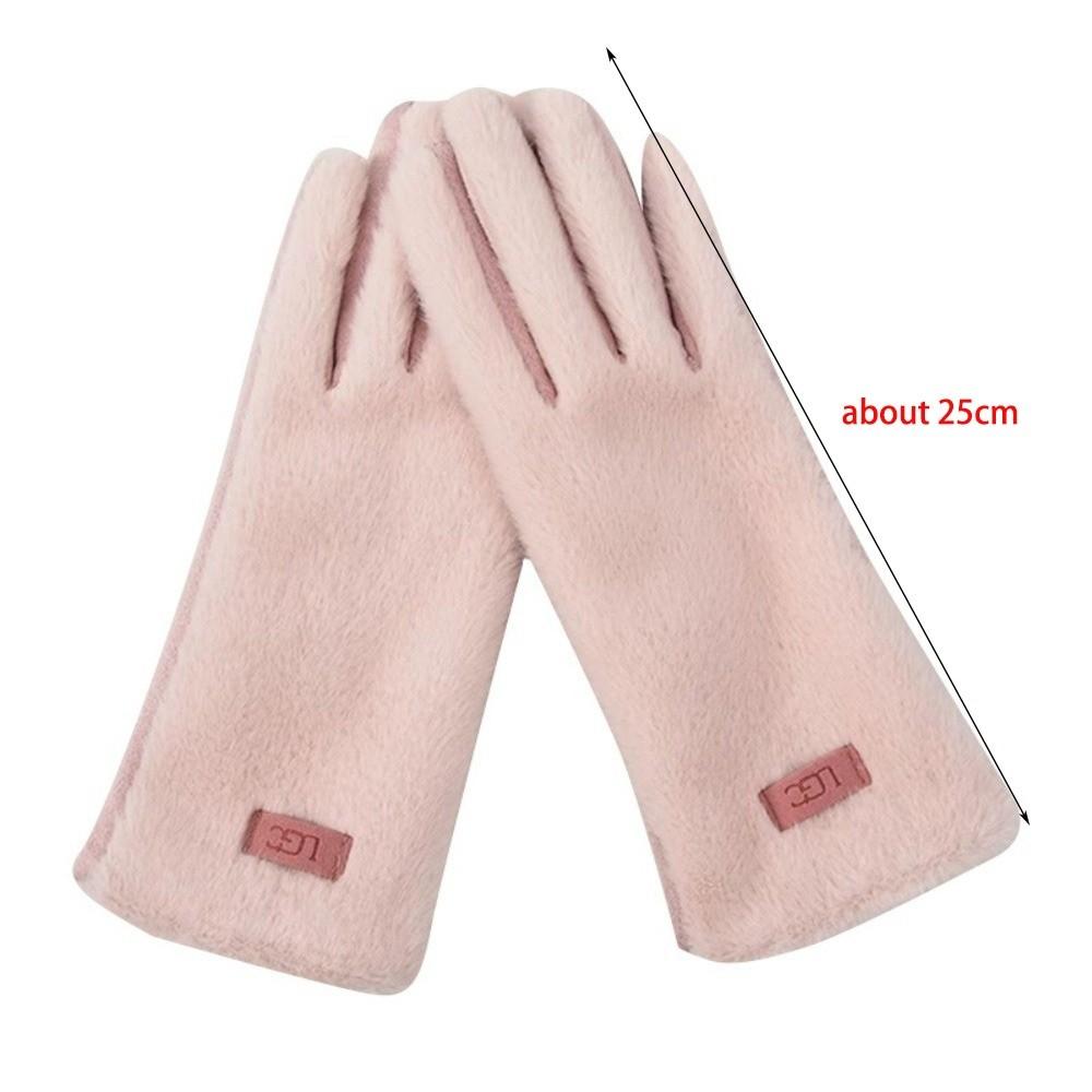 Теплые перчатки с сенсорным экраном, непродуваемые варежки для вождения, ветрозащитные перчатки, защищающие от холода, осень и зима