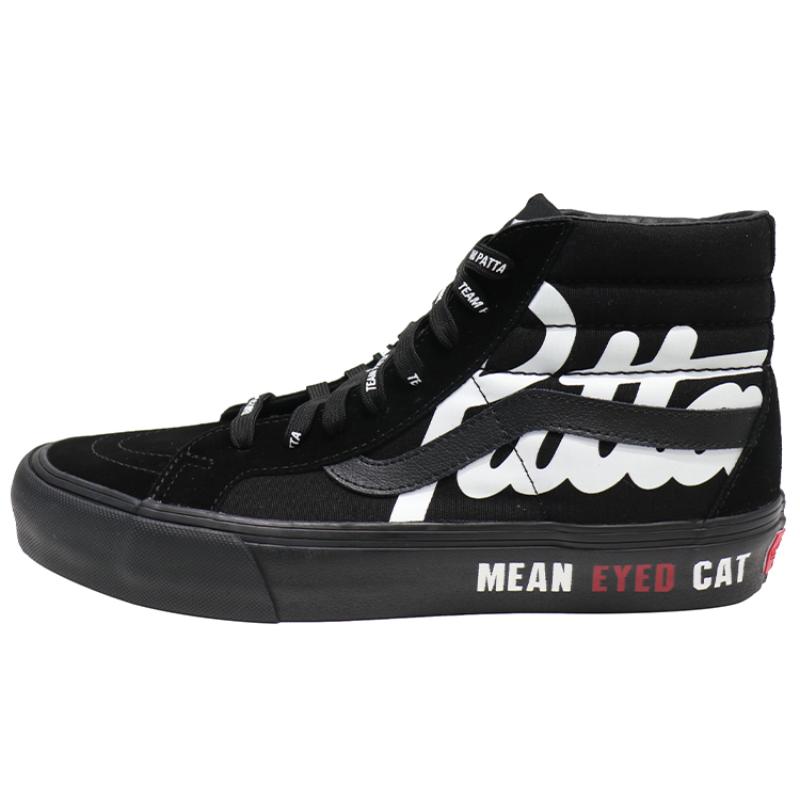 Vans Кроссовки Patta X Vault Sk8 Hi Reissue Vlt Lx 'Mean Eyed Cat Black' VN0A4BVH5X0