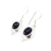 [I8997] - Amethyst 'Charmes' Silver Earrings