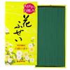Kameyama Hanafuzei Yellow Sandalwood Incense Sticks, Approx. 100g, 265 Sticks, Medium Smoke