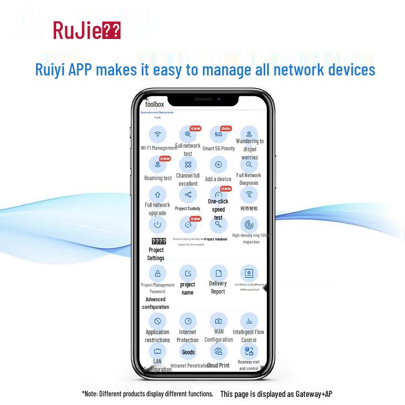 Ruijie RG-EAP262(E) WiFi 6 3000M Gigabit Ceiling AP (CN version)