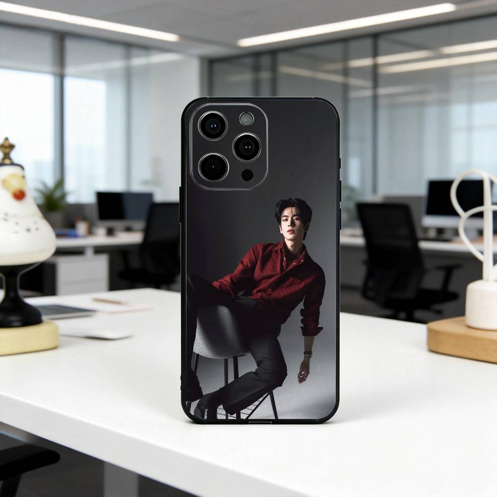 Красивый чехол K-Krien Z-Zhang L-Linghe для iPhone 17, 16, 15, 14, 13, 12, 11 Plus, Pro Max, Другие Мягкий черный чехол