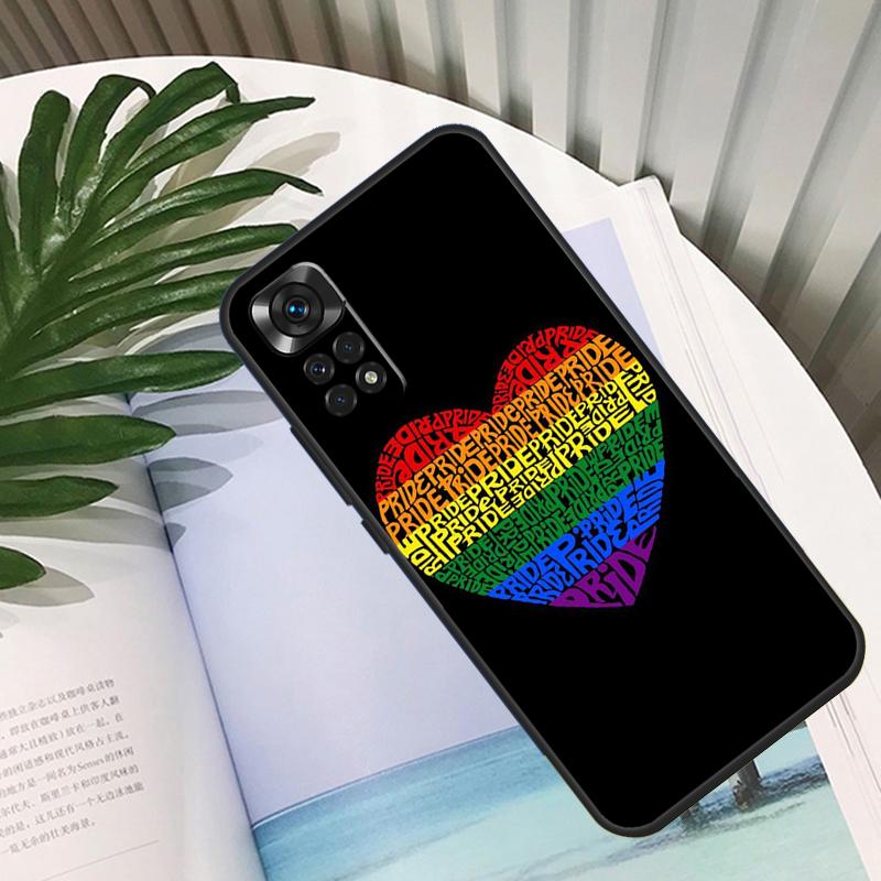 Gay Lesbian Lgbt Rainbow Pride Funda For Xiaomi Redmi Note 14 10 11 12 13 15 Pro Plus Case For Redmi 15 15C 14C 12C 10C 13C