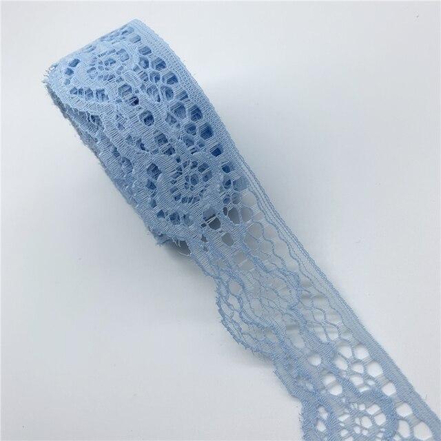 5 ярдов 38 мм кружевная лента, ремесленные изделия, вышитая кружевная бейка, лента ручной работы, кружевные украшения, сделай сам, швейная ткань, французская кружевная ткань